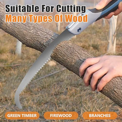 15 Inch Pole Saw Blade Compatible with Fiskars Pruning Saws and Tree Pruners, Pruning Saw Blade with Power Tooth Design