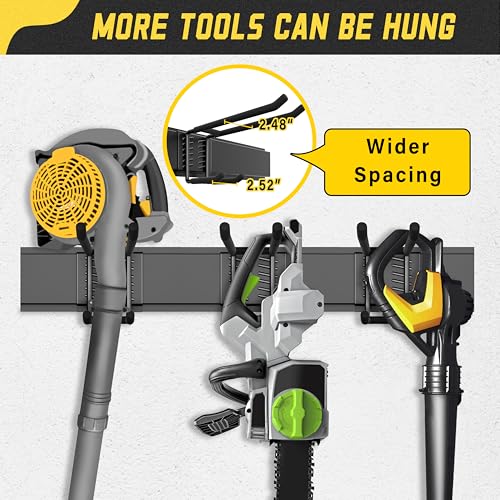 klasit Garage Wall Organizer,15Pack Carries 675 lbs,Garden Tool Organizer - size: 49.5"15Pack