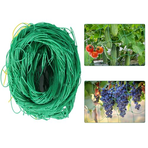 Kikhope Trellis Netting for Climbing Plants, 5.9x16.4 ft Garden Trellis Net - size: 5.9ft x 16.4ft (1 Pack)