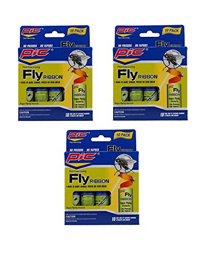 Pic FR10B Sticky Fly Ribbons (30-Pack)