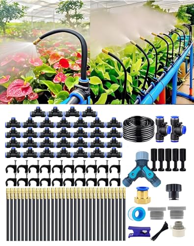 360° Adjustable Drip Irrigation System for Garden,Automatic Watering System - size: 165 FT