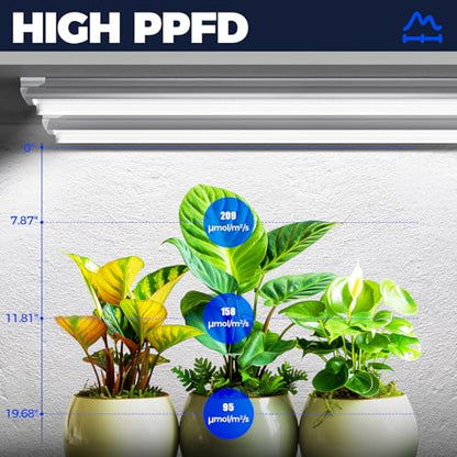 Barrina Plant Grow Lights, 4FT 5000K Full Spectrum Daylight White, 6 Packs - size: 4FT