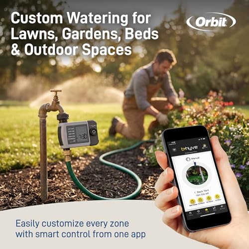 Orbit B-hyve XD 1-Port Smart Hose Watering Timer - 24511 - size: 1-Port, style: Bluetooth