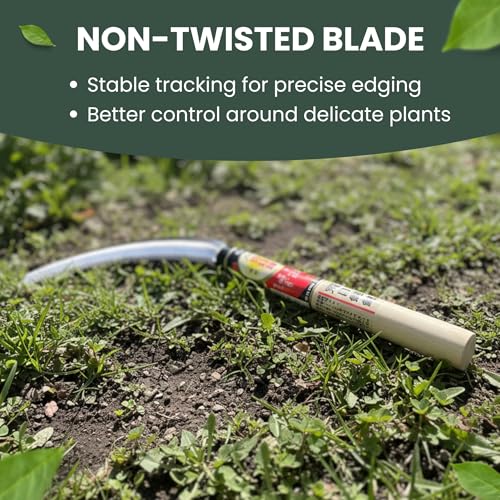 Hounen Miyawaki Nejiri Kama Weeder – Japanese Weeding Sickle, Twisted Stainless Steel, 4.7 in (12 cm) Blade, 13 in (33 cm), Root Slicer for Garden Beds & Crabgrass, Made in Japan (Japanese Steel)