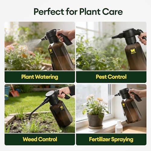 MAYGROVE 70oz Battery Powered Sprayer, 2L Electric Sprayer
