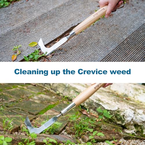Crack Weeder Tool, L-Shaped Crevice Weeding Tool Garden Tools