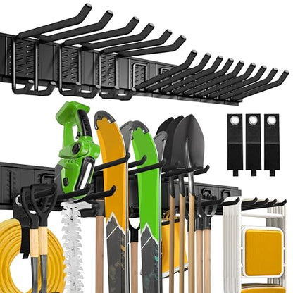 klasit Garage Wall Organizer,15Pack Carries 675 lbs,Garden Tool Organizer - size: 49.5"15Pack