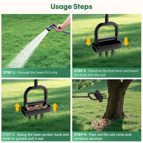 Lawn Aerator Coring Tool-Soil Sampler Probe