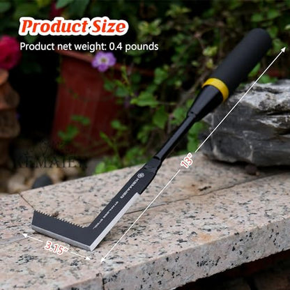 Kemaier 5-Piece Garden Tool Set, Heavy-Duty Stainless Steel Premium Tools