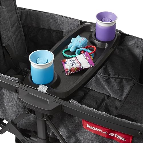 Radio Flyer Voya Stroller Wagon, for Toddlers and Kids 6+ Months, 2 Seats - size: 1.0