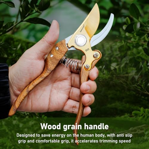 Garden Shears Handheld PruningShears for Heavy DutyErgonomic GardeningTools - style: Modern Garden Scissors
