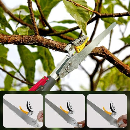 Extendable Tree Pruner with Pole Saw, 4.6-10ft