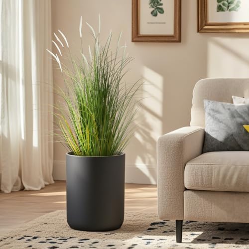 3ft 2-Pack Artificial Cattail Reed Grass, 35in Artificial Fake Onion Plant - size: 3FT