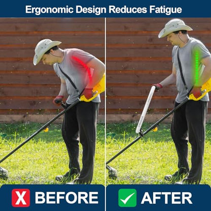 2-Pack Weed Eater Handle Extensions, String Trimmer Grips - size: Trimmer Handle (2-Pack)