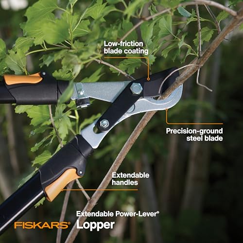 Fiskars - 91686935J 25 Inch Extendable Power-Lever Lopper - style: 25" Lopper (Extendable)
