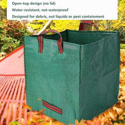 Reusable Garden Waste Bags (4 Pack) Large 125L Self-Standing Yard Bags - color: 4 Pack