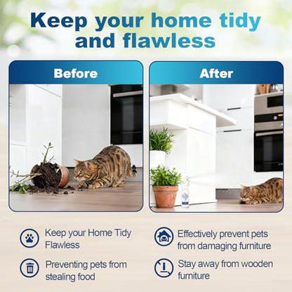 Cat Spray Deterrent, Motion Activated, [2 Pack] for Cat & Dog White - color: White-2 Pack