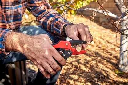 Corona Tools Ratchet Hand Pruner – 3/4-Inch Cut Capacity Garden Pruning Shears for Stems & Branches, Heavy-Duty Ratcheting Hand Pruners with Comfortable Grip