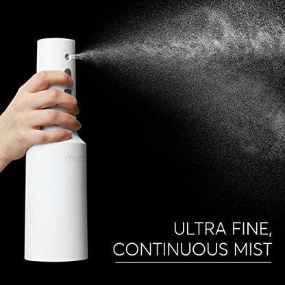 The Watering Vine Automatic Electric Spray Bottle Mister - Continuous Rechargeable Battery Sprayer for Misting Plants, Household Cleaning, Hairstyling (25 oz)