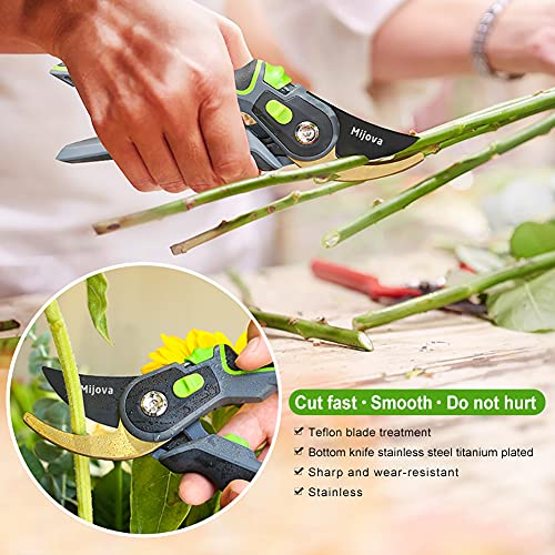 Garden Shears & Clippers, Professional Pruning Shears - color: Green