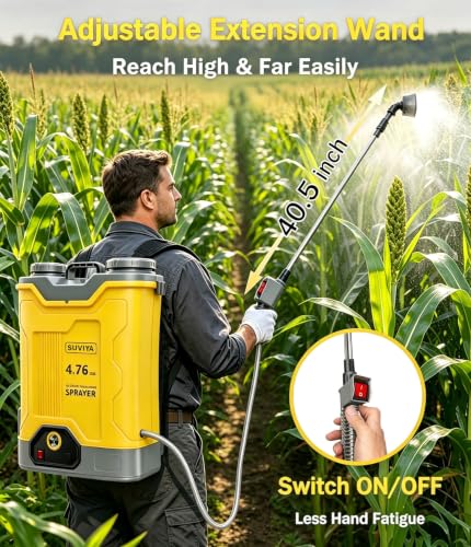 4.76-Gal Battery Powered Backpack Sprayer Compatible with DeWalt 20V MAX