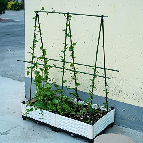 Garden Stakes, 24 Inch 2Ft Steel Plant Tomato Stakes, 25 Pack - size: 24 inch