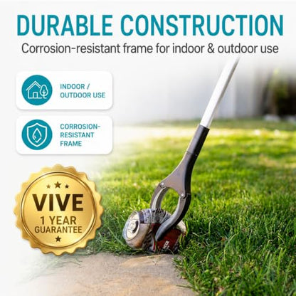 Vive Reacher Grabber Tool - 32" Extra Long Pickup Aid (2 Pack) - Trash - size: 32 Inch (Pack of 2)
