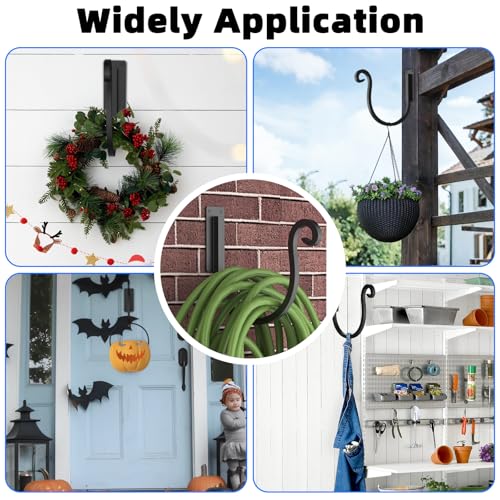 Garden Hose Holder Wall Mount,Water Hose Holder for Outside(2 Pack) - size: 2 Pack