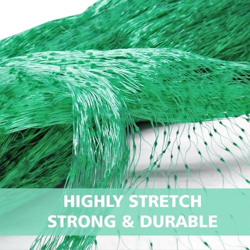 Bird Garden Netting - 6.5FT * 16.5T Heavy Duty Bird & Animal Protection for Plants, Fruits, and Vegetables - size: 6.5*16.5FT