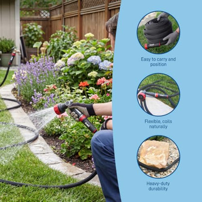 Orbit Pro ExoJacket Heavy Duty Water Hose,100 ft x 5/8 in - 22130, 100 Ft (Pack of 2) - size: 100 Ft (Pack of 2), style: Pro ExoJacket