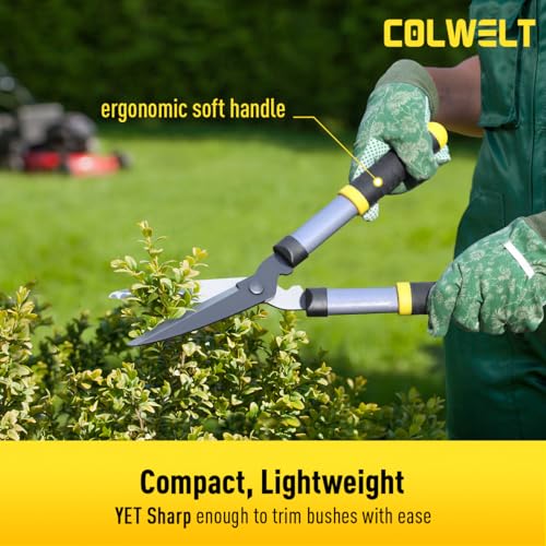 Colwelt Loppers Hedge Clippers Garden Shears 3Pcs, 17’’ Gardening Scissors