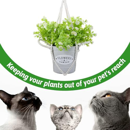 Macrame Plant Hanger 2 Pack Hanging Planters Baskets for Indoor Plant