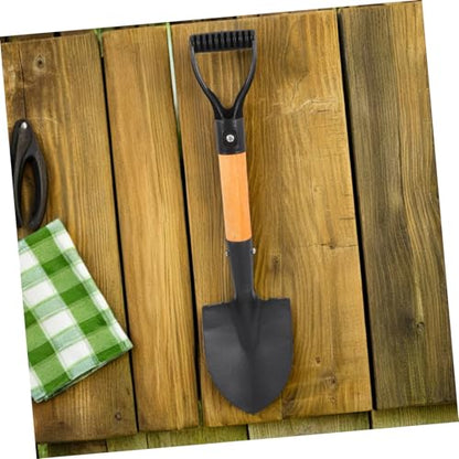 ORFOFE Flower Shovel Heavy Duty Gardening Trowel for Flower Planting Soil Loosening and Digging Hand Digging Garden Tool with Ergonomic Grip for Vegetable Beds Camping and Beach Use