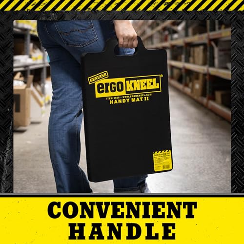 Kneeling Mat Heavy-Duty Foam Pad for Work, 14" x 21" x 1" Thick - size: Large Handy Mat (14" x 21")