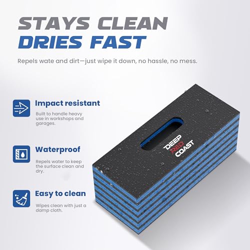 Folding Kneeling Pad, 47 x 15.8 Inch - color: Blue