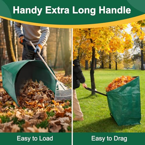 72 Gallon Lawn Leaf Bags, Yard Waste Bags, Leaf Collector, 1 Pack - size: 1 Count (Pack of 1)