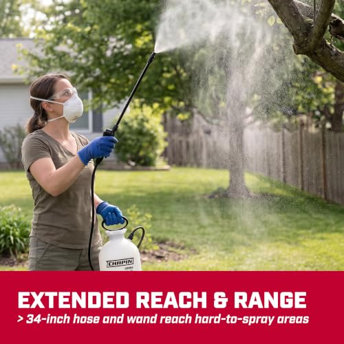CHAPIN 20004 SureSpray 1-Gallon Pump Sprayer for Lawn, Garden & Weeds - size: 1-Gallon