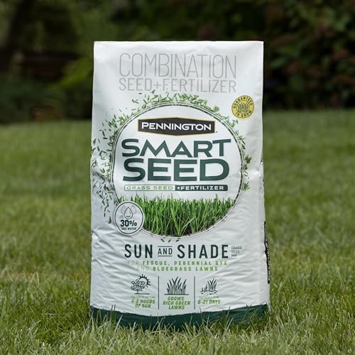 Pennington Smart Seed Sun and Shade Mix North Grass Seed, 7 lb - size: 7 lb
