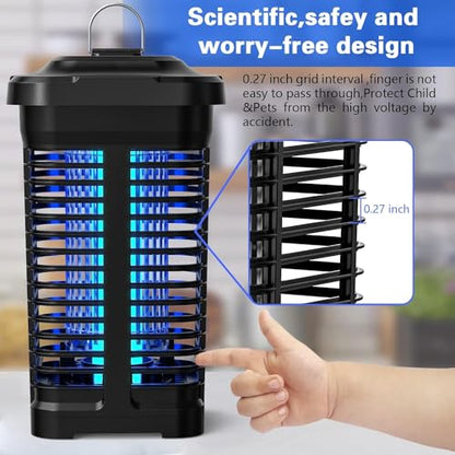 4300V 18W Bug Zapper, Electric Mosquito Killer