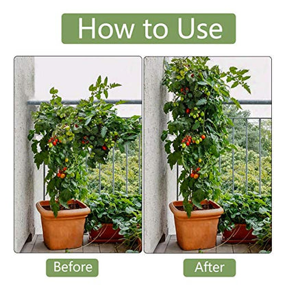 Garden Stakes, 36 Inch 3Ft Steel Plant Tomato Stakes, 25 Pack - size: 36 inch