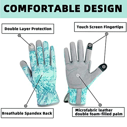 Gardening Gloves for Women, Thorn Proof Garden Gloves Yard Glove - size: Small (Pack of 1)