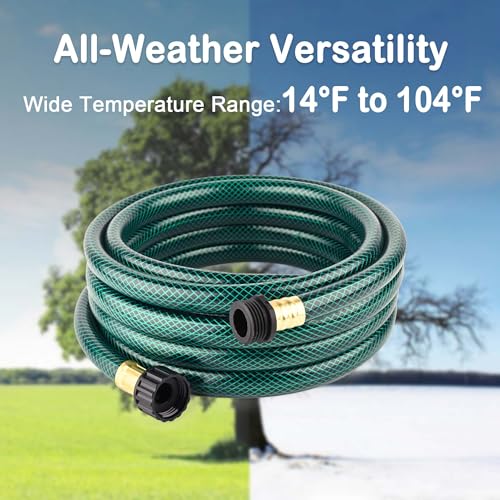 Orgrimmar 25FT PVC Garden Hose with 5/8 Inch Outside Diameter - size: 25FT