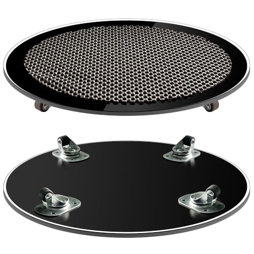10inch Plant Stand with Wheels , 10" Black Plant Caddy Indoor - size: 10 inch Round