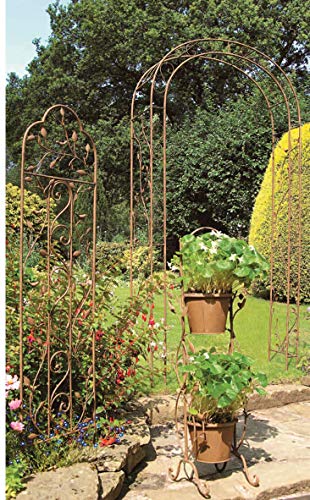 Gardman 7247 Nature Garden Arch, Rust