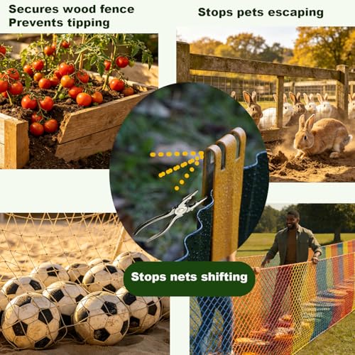13PCS10in Black Metal Heavy Duty Fade Resistant Landscape Edging Stakes - color: Black-13PCS