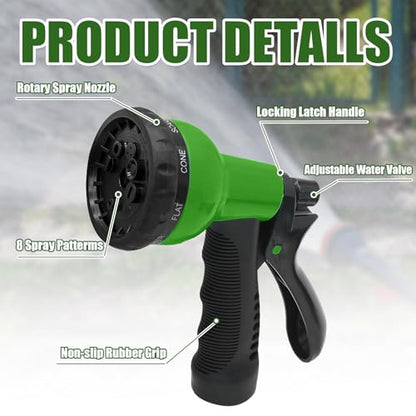25ft EVA Garden Hose - color: Green, size: 25FT