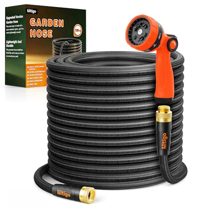 Nitigo Ultra Lightweight Garden Hose 100FT for Yard, Outdoor - size: 100ft