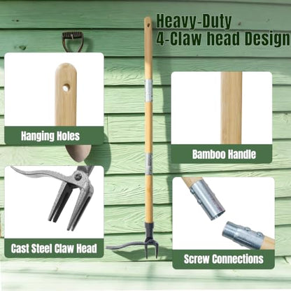 Stand Up Weed Puller Tool for Seniors