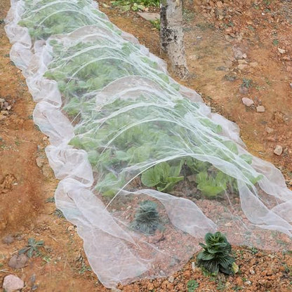 10 X 25FT Garden Mesh Netting Barrier,Fruit Tree Plant Netting for Vegetable Blueberry Bushes Plant Row Cover Screen Protection - size: 10X25FT