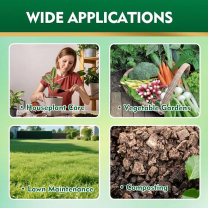 HOVIRAN Soil Test Strips for Nitrogen, 125 Strips Home Soil Test Kit for Lawns Garden - color: Soil Nitrogen Test Strips